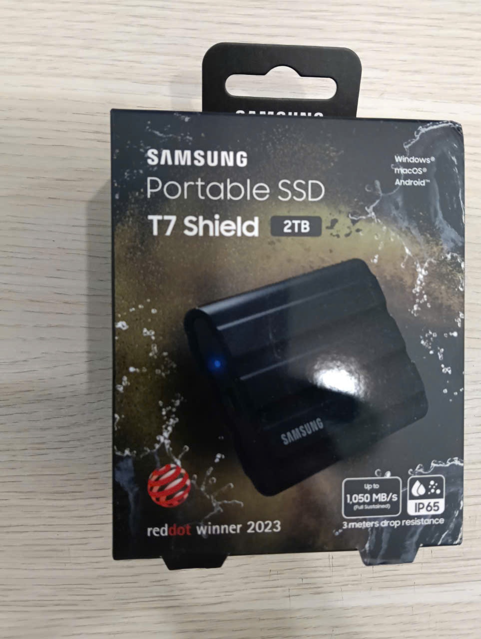 Ổ cứng di động SSD 1TB Samsung T7 Shield - 1050MB/s