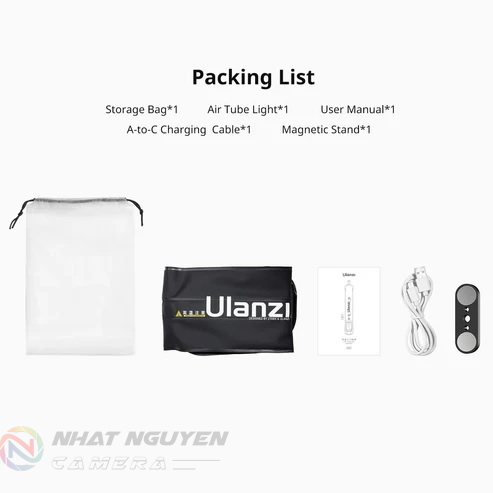 Đèn LED phao hơi Ulanzi UA12 Air Tube Light 12W