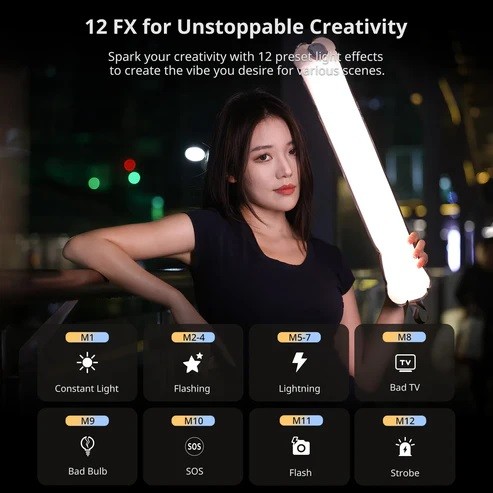 Đèn LED phao hơi Ulanzi UA12 Air Tube Light 12W