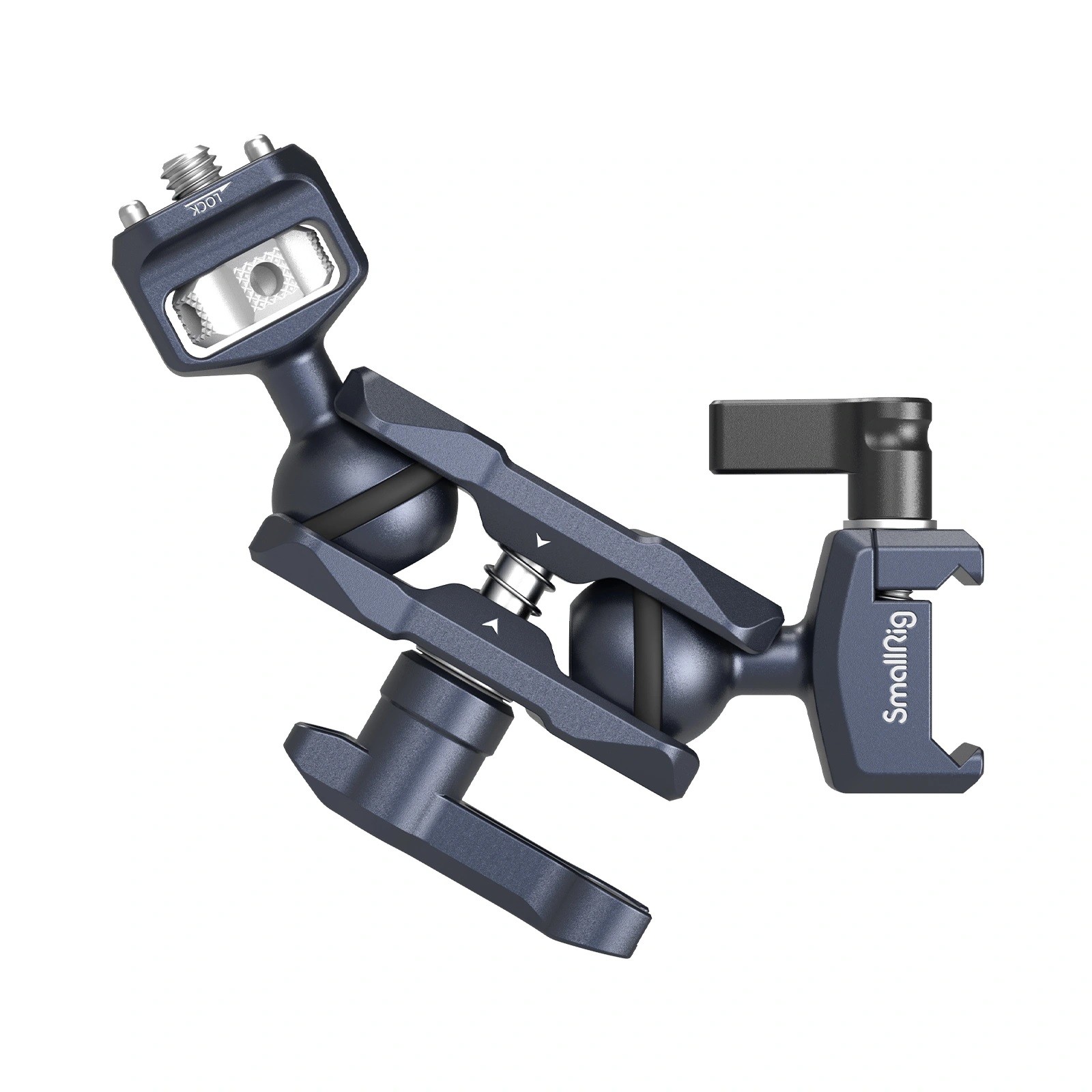 Magic Arm with Dual Ball Heads (1/4”-20 Screw and NATO Clamp) 3875