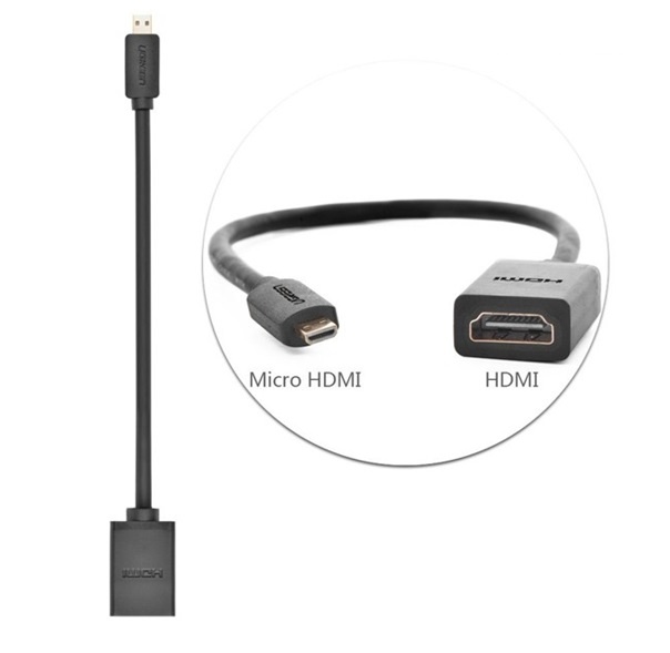 Adapter MicroHDMI to HDMI A Ugreen- 20134