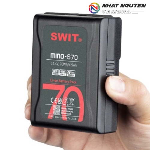 Pin VMount MINO-S70 70Wh gắn chữ V