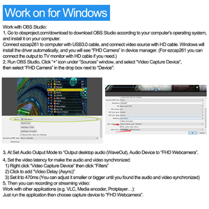 Capture Livestream Unisheen UC3300H - Plus