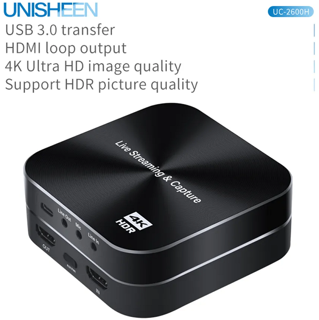 Capture Livestream Unisheen UC2600H