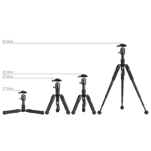 Chân máy ảnh SmallRig VT20 Aluminum Mini Tripod with Ball Head 4289