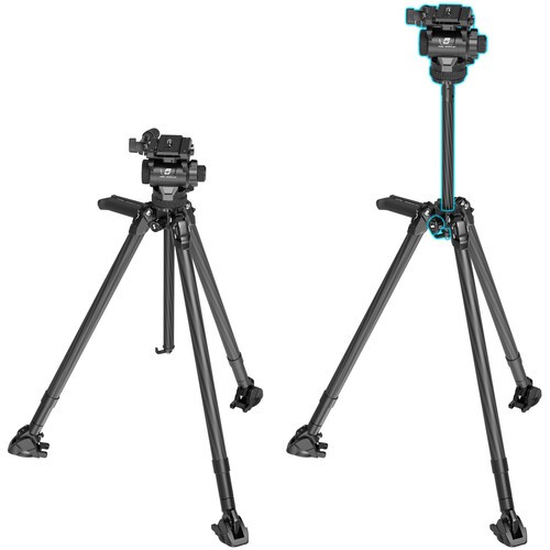 Chân máy ảnh SmallRig 4259 x Potato Jet TRIBEX Hydraulic Carbon Fiber Tripod Kit