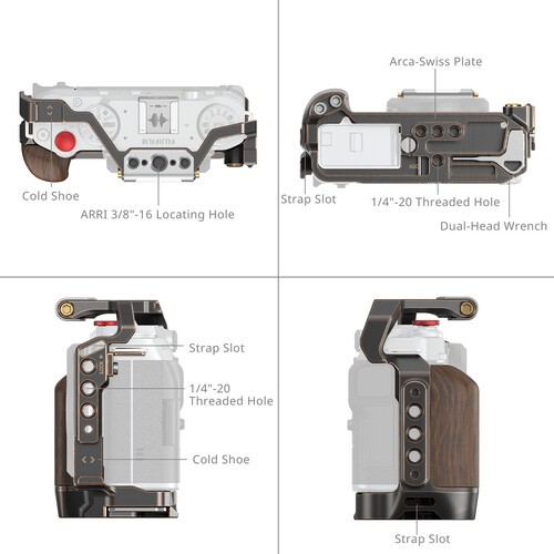 SmallRig Retro Camera Cage cho FUJIFILM XM5 - 4892