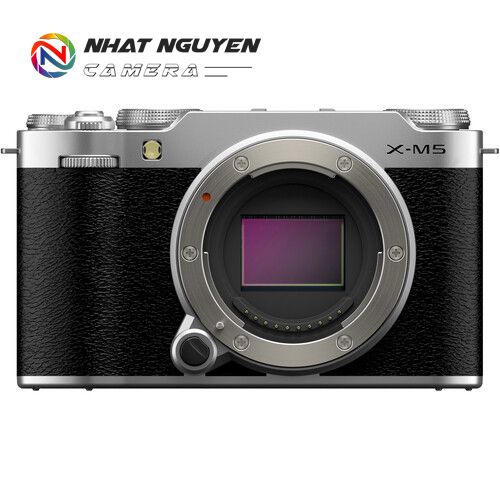 FUJIFILM X-M5 Mirrorless Camera (Silver) - Máy ảnh Fuji XM5 - Chính hãng