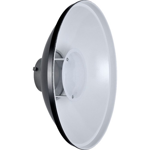 Beauty dish Honeycomb 58cm, phản Trắng, kèm lưới Tổ ong