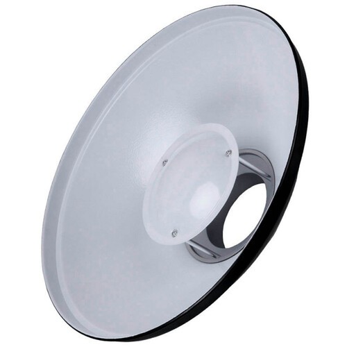 Beauty dish Honeycomb 58cm, phản Trắng, kèm lưới Tổ ong