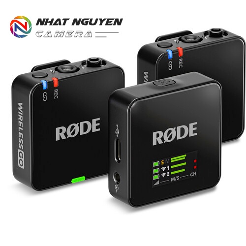 RODE Wireless GO III - 2 phát 1 nhận - Micro không dây RODE Wireless Go 3