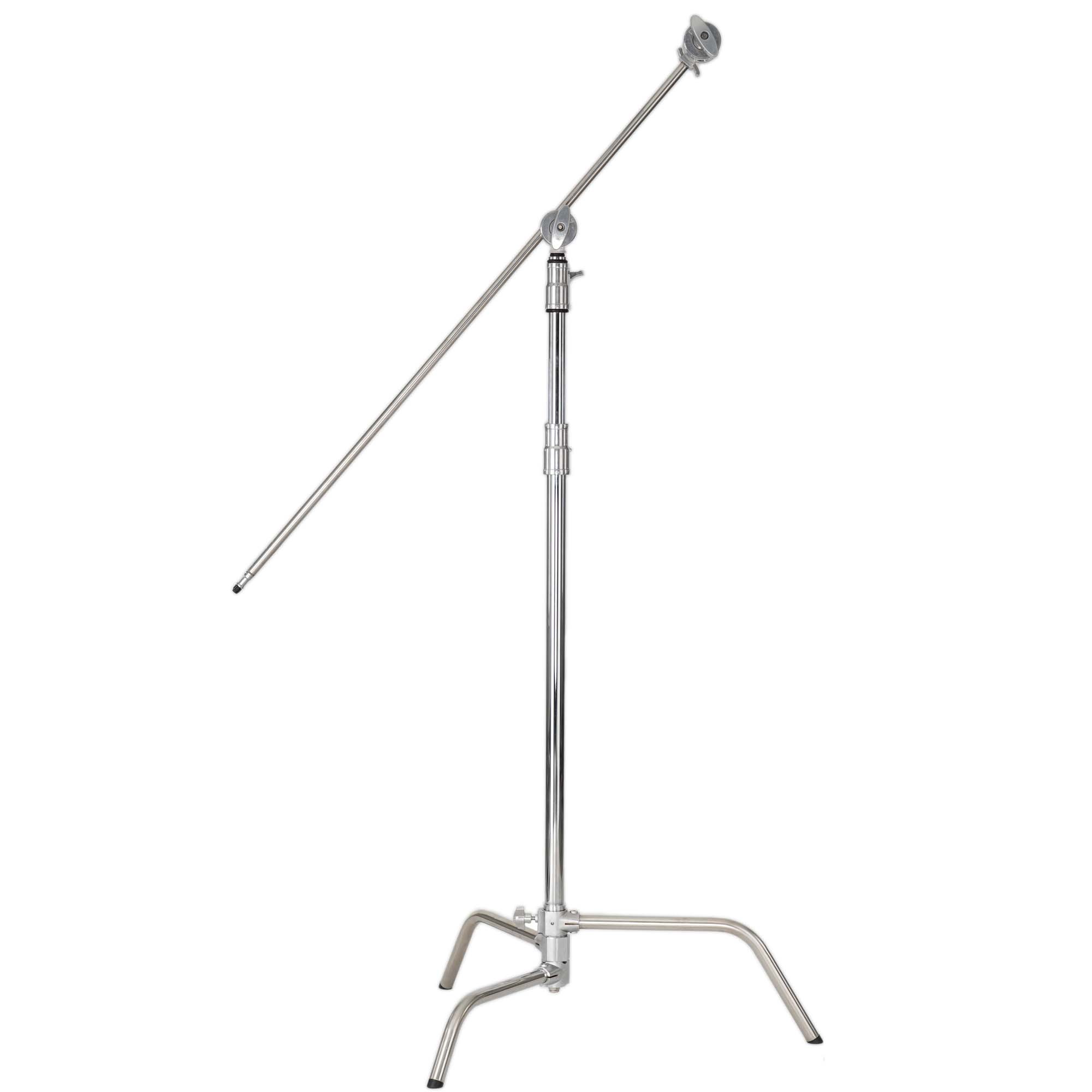 Chân Đèn CStand CK1 Inox - (2 khớp + 1 tay boom)