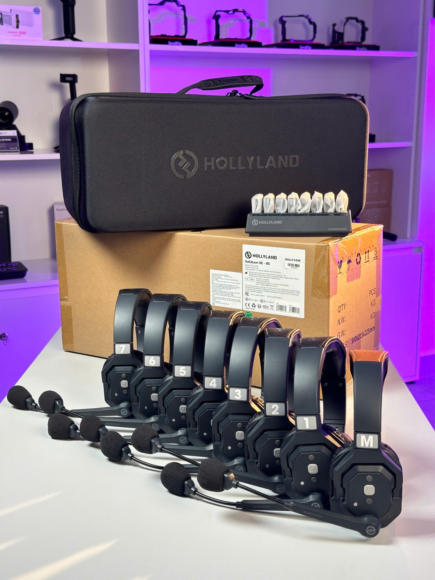 Hollyland Solidcom SE Wireless Headset 8S