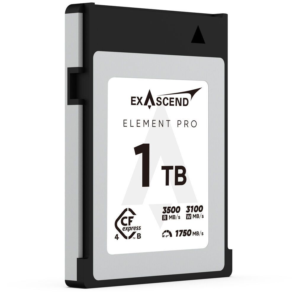 Thẻ nhớ Exascend 1TB Element Pro CFexpress 4.0 Type B Thẻ nhớ Exascend 1TB Element Pro CFexpress 4.0 Type B