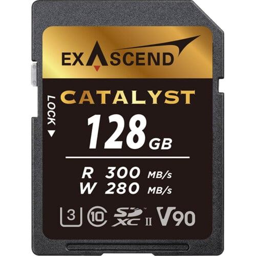 Thẻ nhớ Exascend 128GB Catalyst UHS-II SD card V90