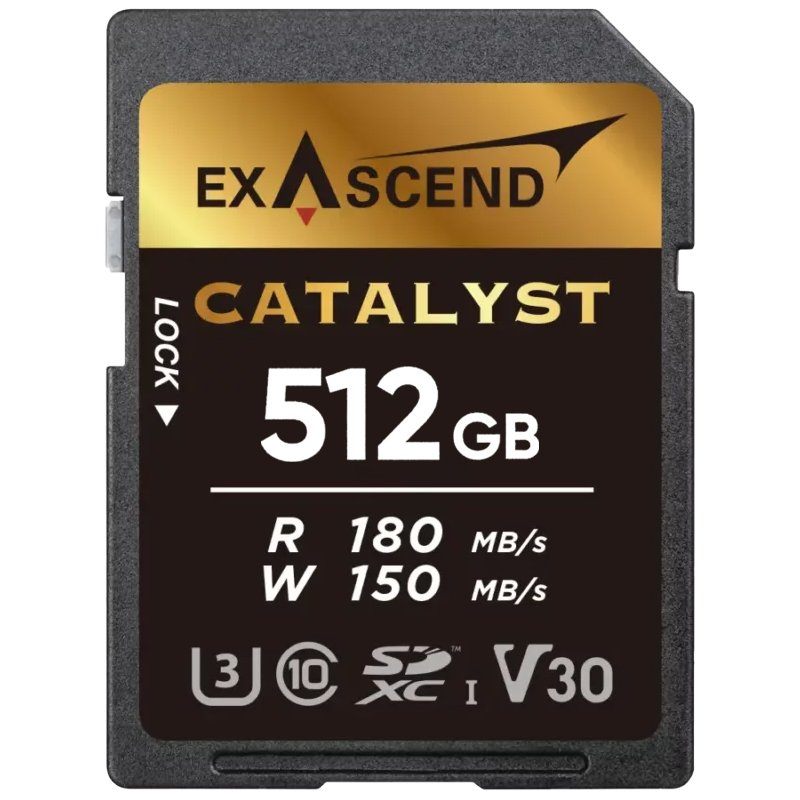 Thẻ nhớ Exascend 512GB Catalyst UHS-I SD card V30