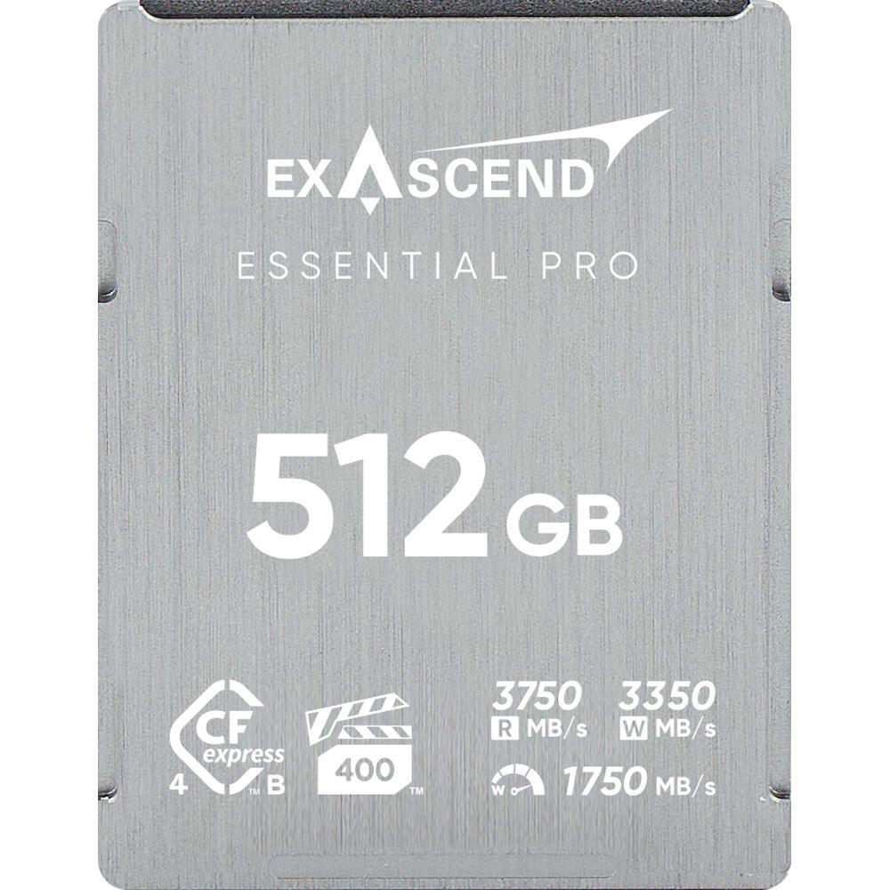 Thẻ nhớ Exascend 512GB Essential Pro CFexpress 4.0 Type B