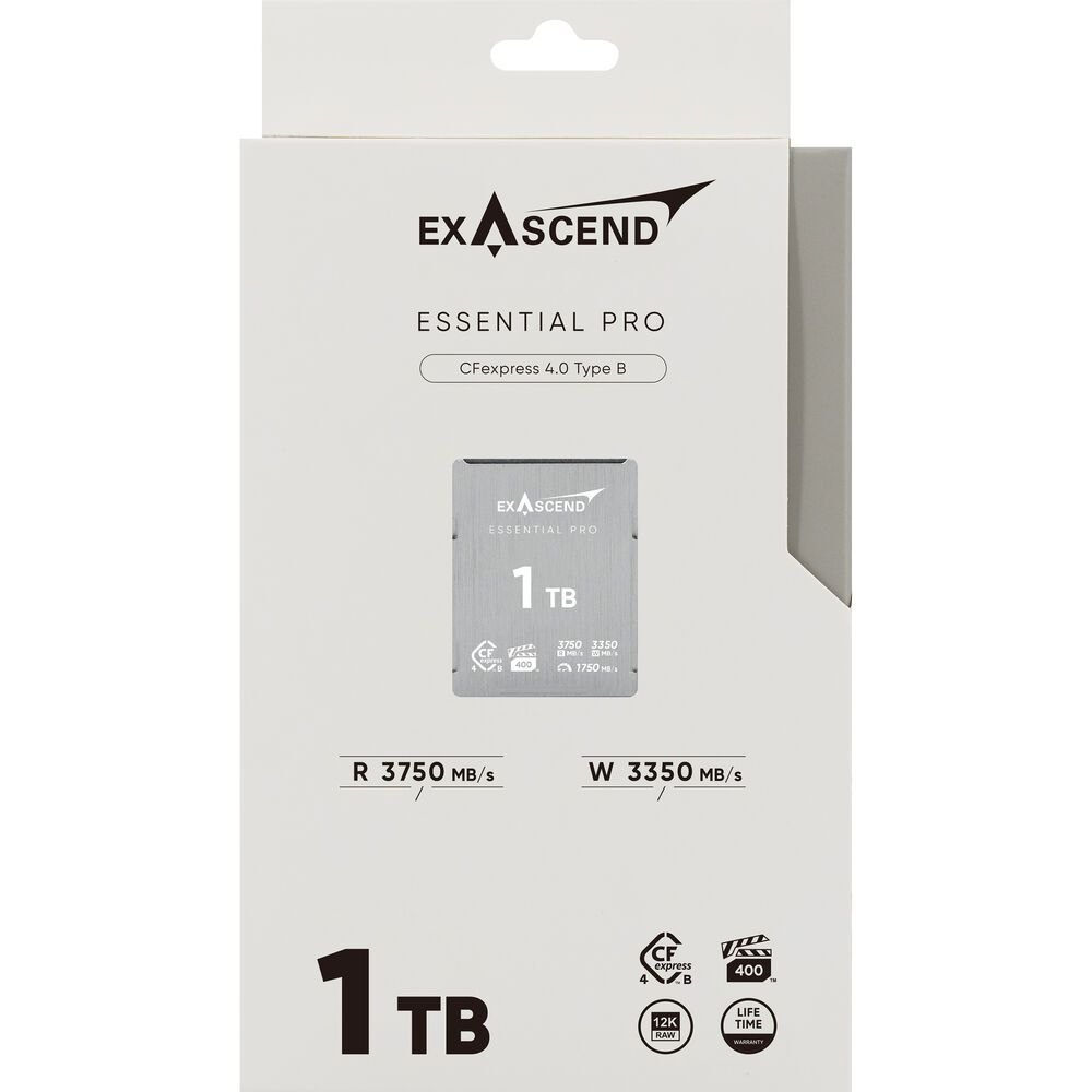 Thẻ nhớ Exascend 1TB Essential Pro CFexpress 4.0 Type B