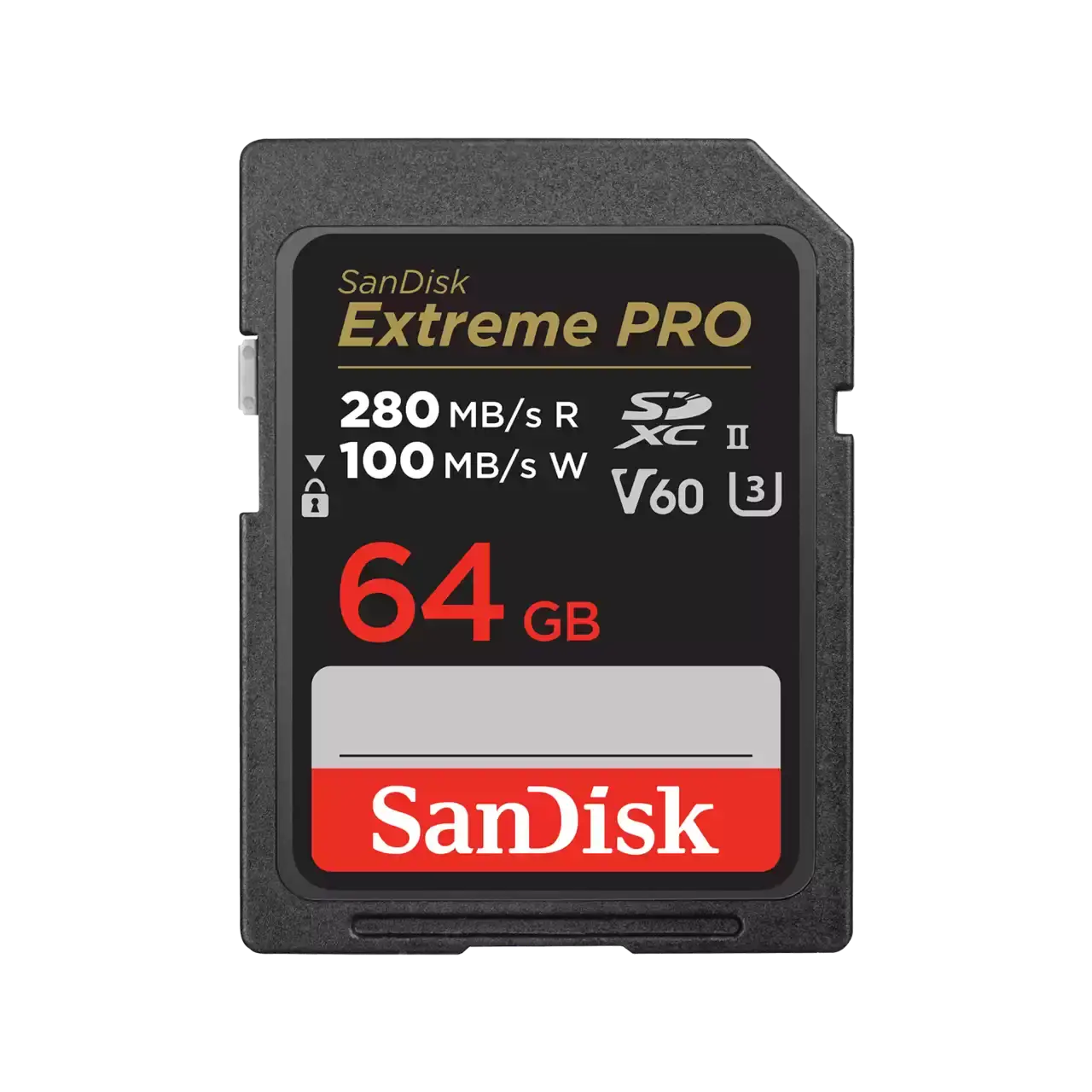 Thẻ nhớ SD Sandisk 64GB Extreme Pro V60 280MB