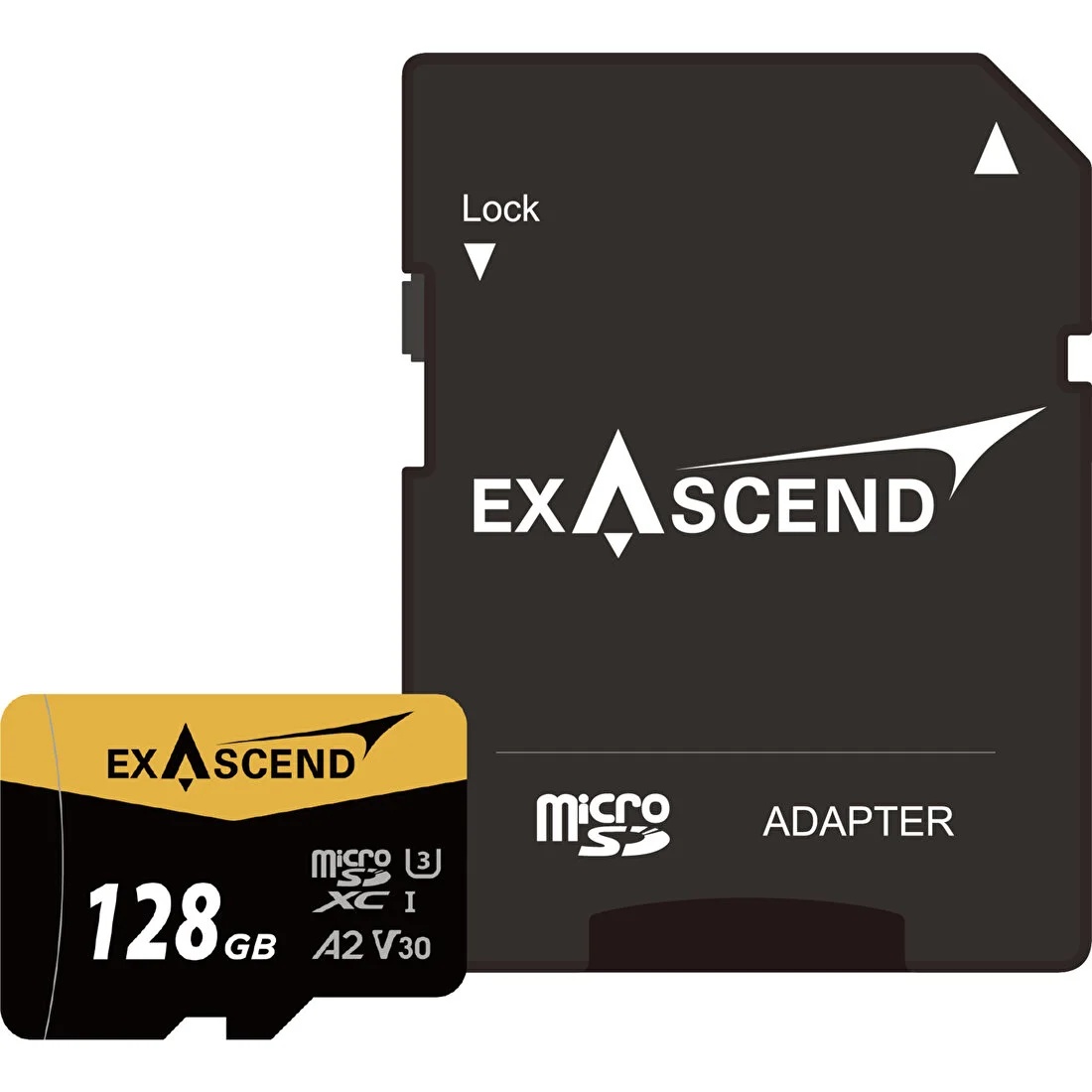 Thẻ nhớ Exascend 128GB Catalyst UHS-I Micro SD card V30 kèm adapter