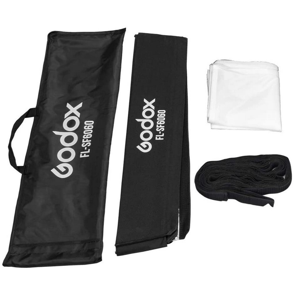 Softbox và Tổ ong Godox FL-FS 60*60 dùng cho đèn led cuộn FL150S