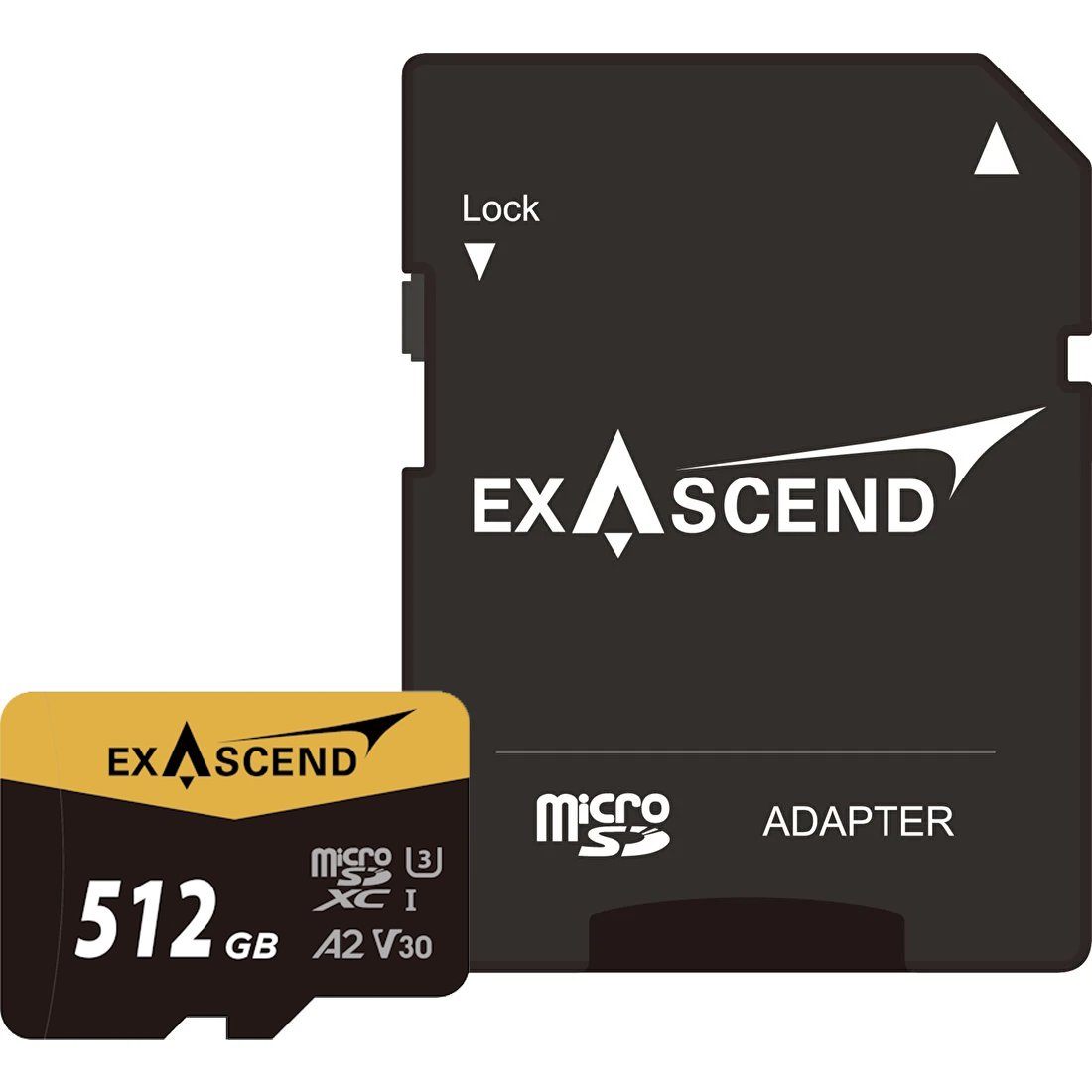 Thẻ nhớ Exascend 512GB Catalyst UHS-I Micro SD card V30 kèm adapter