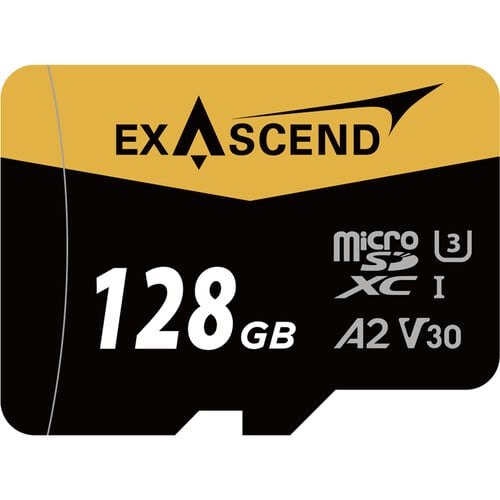 Thẻ nhớ Exascend 128GB Catalyst UHS-I Micro SD card V30 kèm adapter