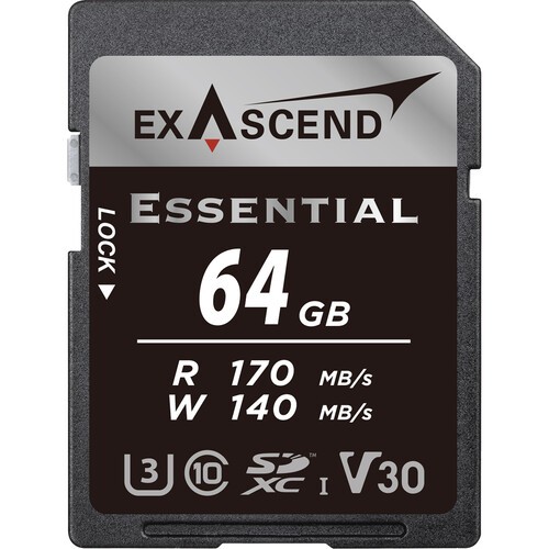 Thẻ nhớ SD Exascend 64GB Essential UHS-I SDXC