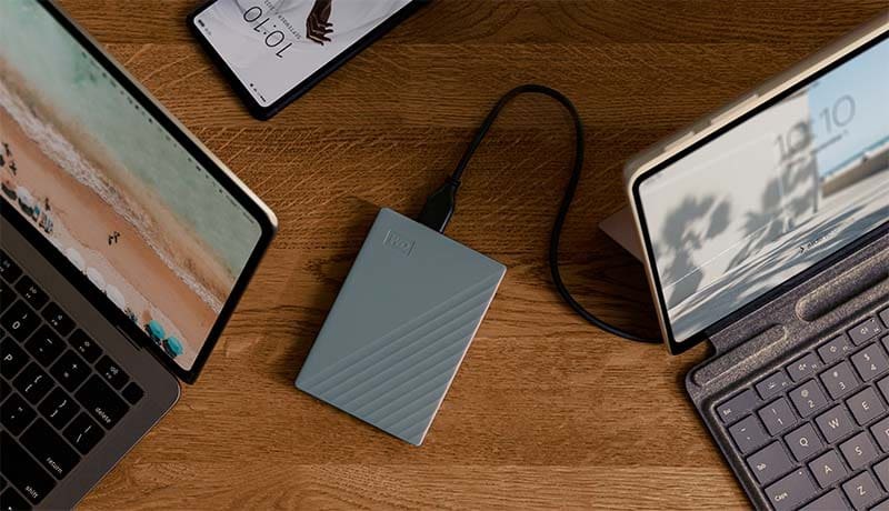 Ổ cứng di động WD My Passport 4TB Works with USB-C