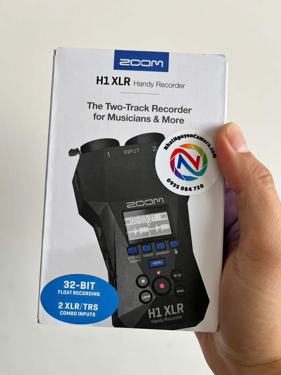 Zoom H1XLR - Máy ghi âm Zoom H1 XLR Portable Audio Recorder for Video - Chính hãng