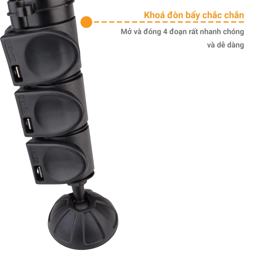 Chân máy Benro Monopod - MAD38A (Thay thế A38T)