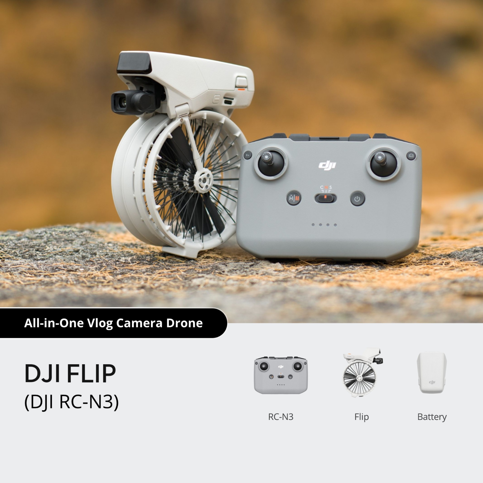 DJI Flip Kèm RC-N3 (GL ) - Bảo hành chính hãng