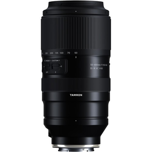 Tamron 50-400mm f/4.5-6.3 Di III VC VXD Lens (Sony E) - Chính hãng