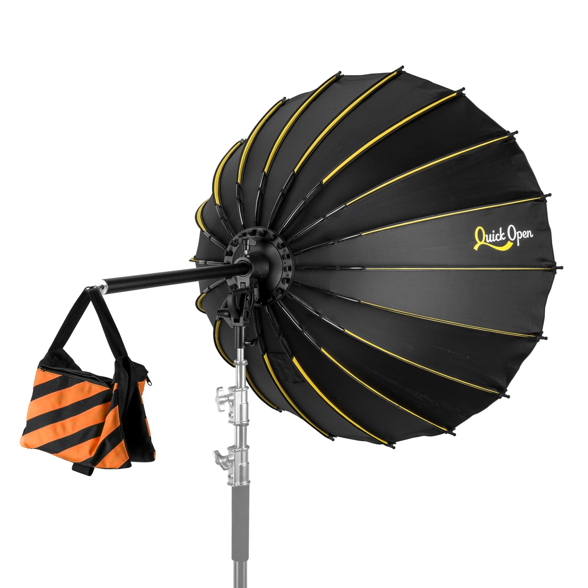 Glow Profond Quick-Open Deep Parabolic Softbox kèm Focusing Rod System