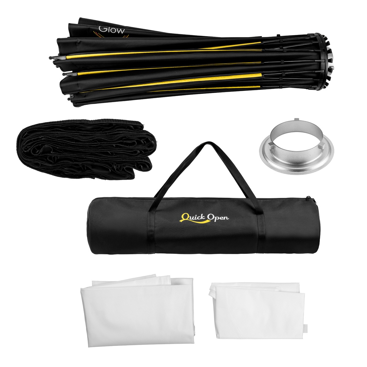 Glow Profond Quick-Open Deep Parabolic Softbox 120cm - ngàm Bowen