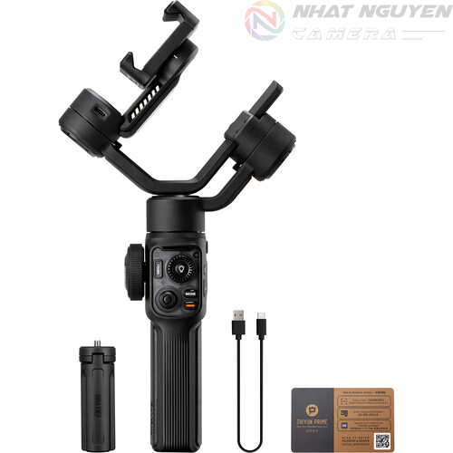 Zhiyun Smooth 5S AI - Gimbal chống rung Smooth 5S AI, bản Đơn - Bảo hành 12 tháng