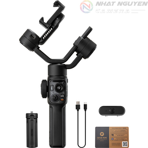 Zhiyun Smooth 5S AI Combo - Gimbal chống rung Smooth 5S AI Combo- Bảo hành 12 tháng