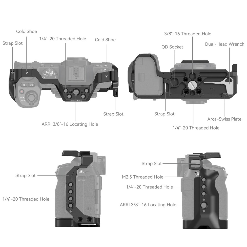 Khung Smallrig Cage cho FUJIFILM X-S20 - 4230