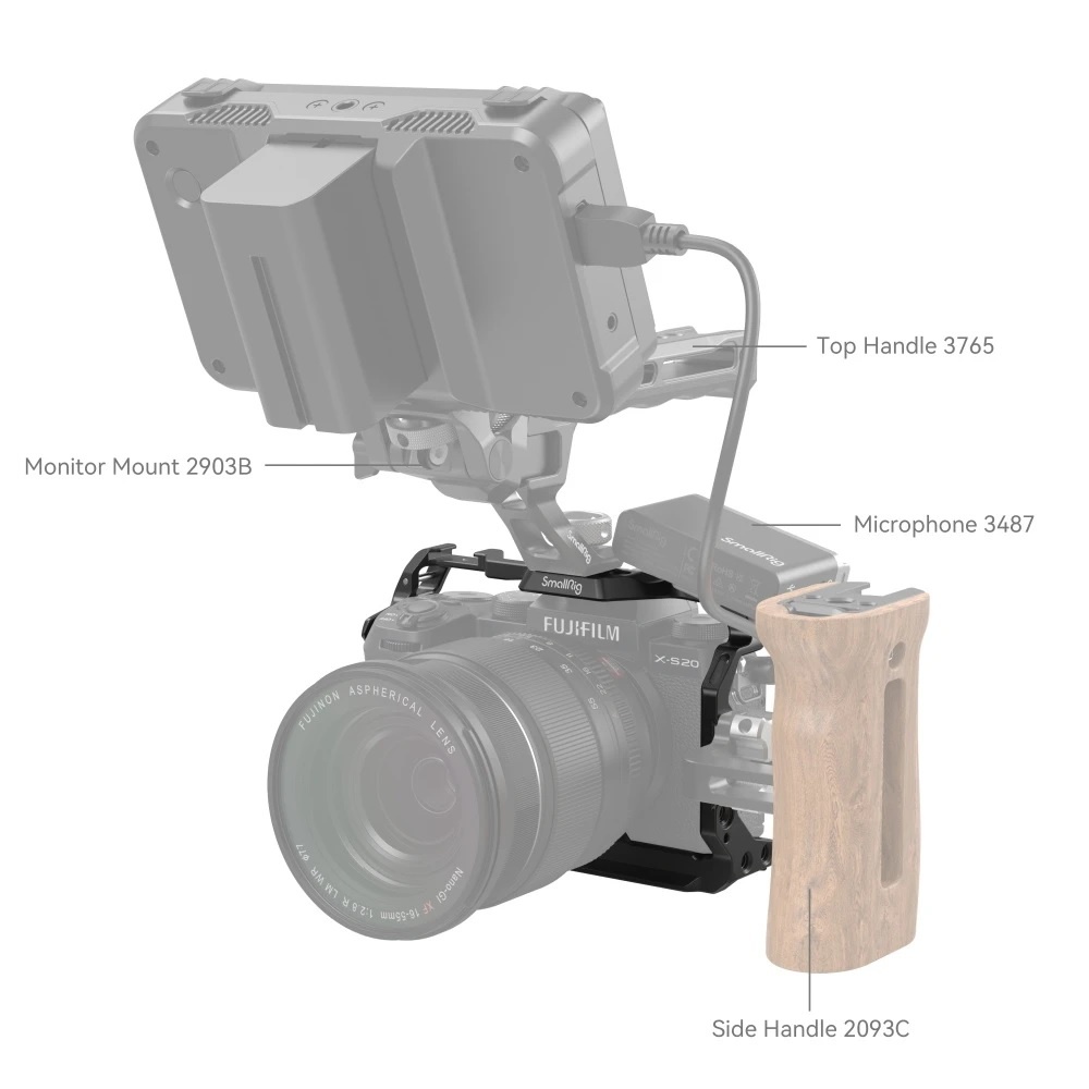 Khung Smallrig Cage cho FUJIFILM X-S20 - 4230