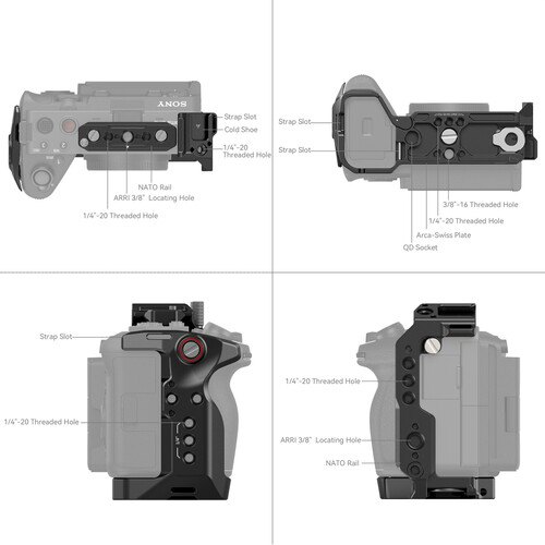 Khung SmallRig Camera Cage cho Sony FX30 / Sony FX3 - 4183