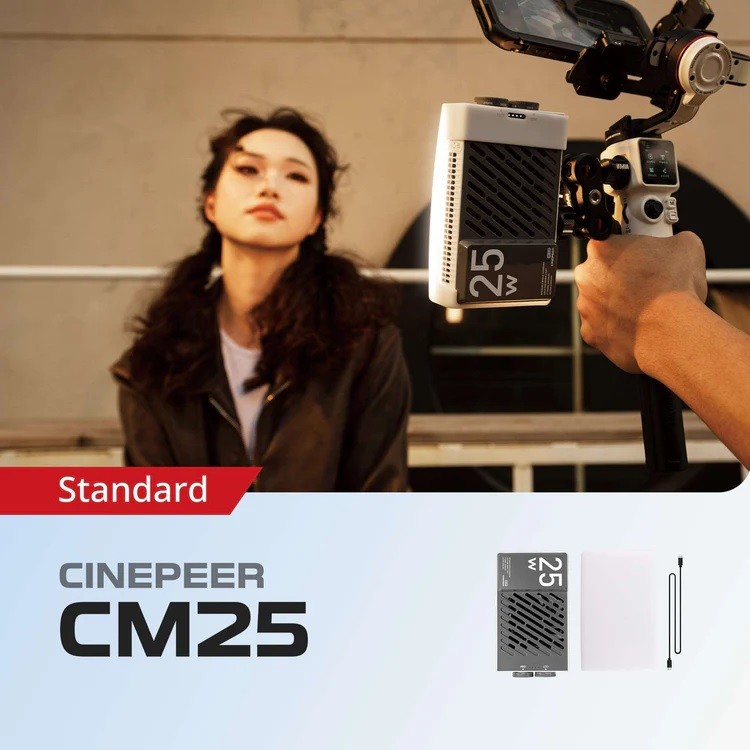 Đèn Led Mini 25W Zhiyun CINEPEER CM25 Video Light