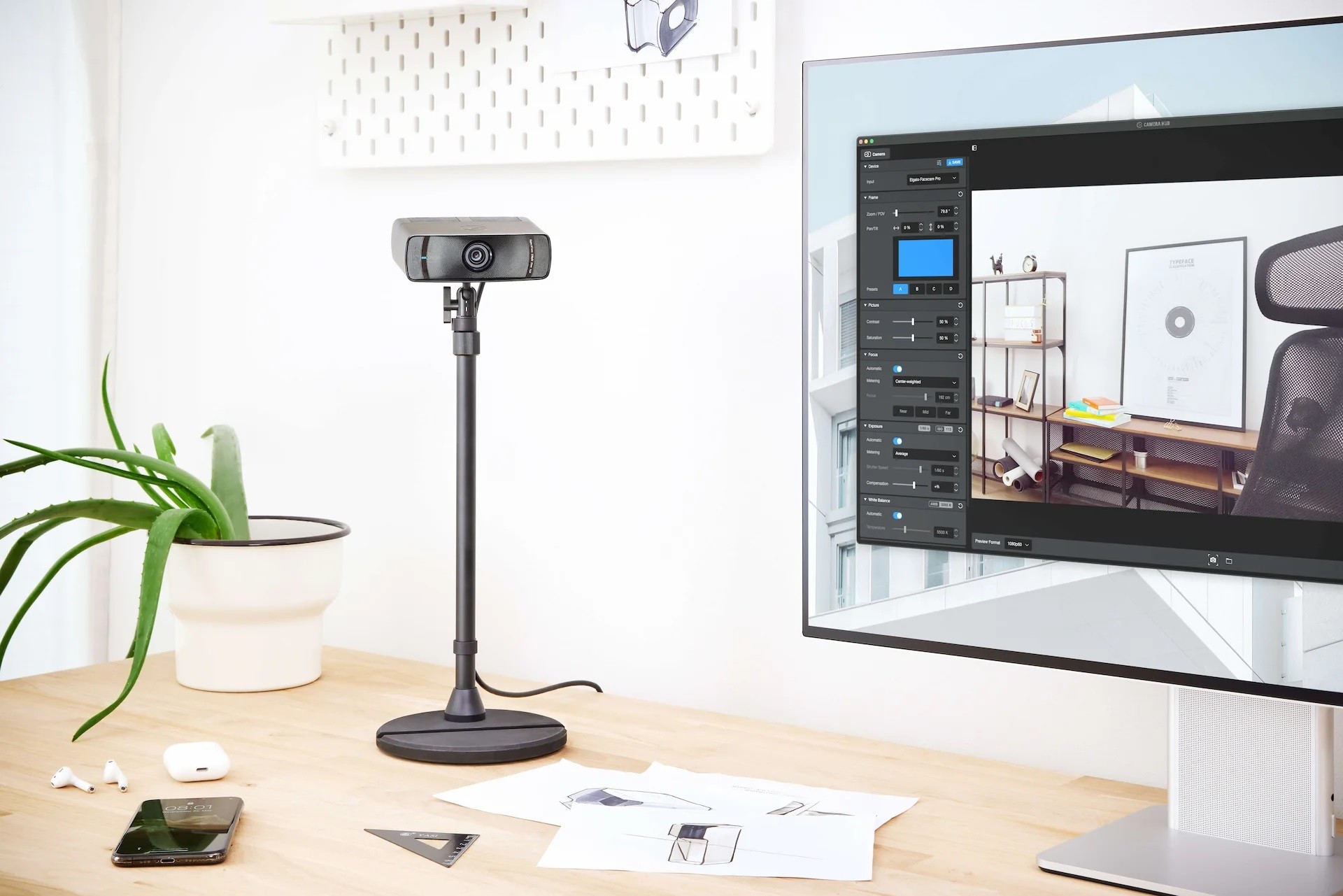 Webcam Elgato Facecam Pro 4K Webcam - Chính hãng