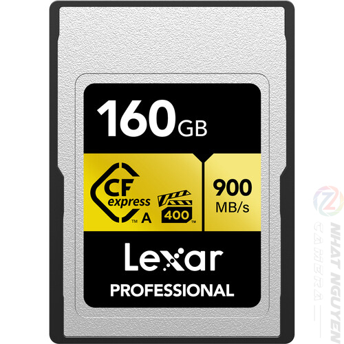 Thẻ nhớ CF 160GB Lexar CFexpress™ Type A - LCAGOLD160G-RNENG
