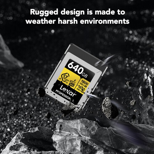 Thẻ nhớ CF 640GB Lexar CFexpress™ Type A - LCAGOLD640G-RNENG