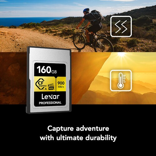 Thẻ nhớ CF 160GB Lexar CFexpress™ Type A - LCAGOLD160G-RNENG