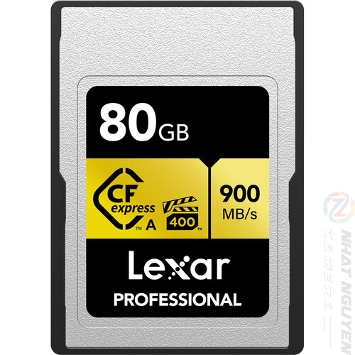 Thẻ nhớ CF 80GB Lexar CFexpress™ Type A - LCAGOLD080G-RNENG