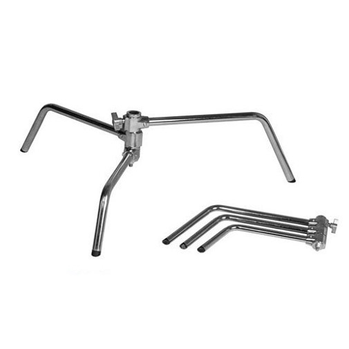 Chân Đèn CK1 C-Stand INOX - Không tay Boom, không khớp