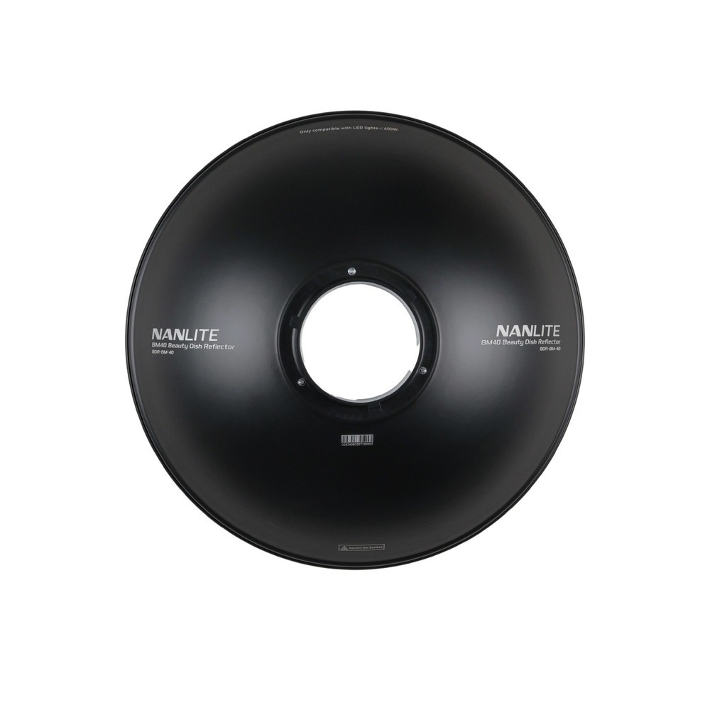 Nanlite BM40 Beauty Dish Reflector Kit (15.9in)