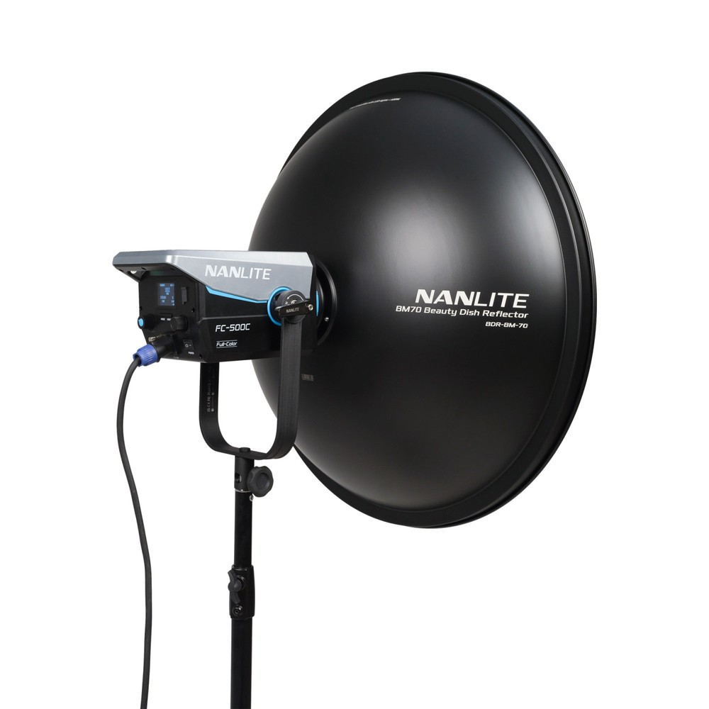 Nanlite BM70 Beauty Dish Reflector Kit (28.2in)