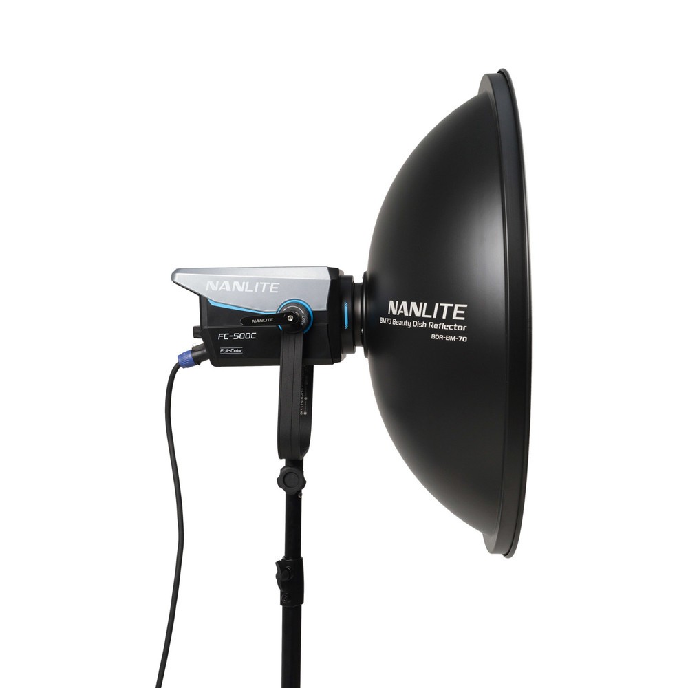 Nanlite BM70 Beauty Dish Reflector Kit (28.2in)